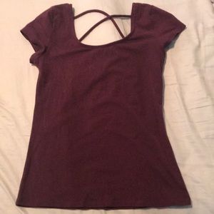 Maroon T-shirt